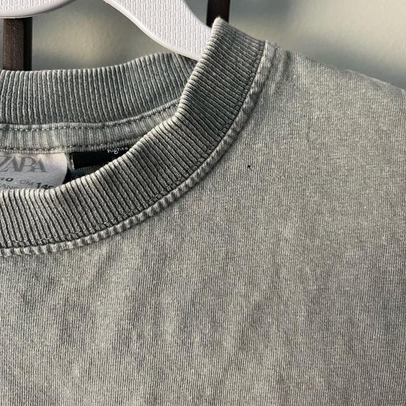 Kids Zara Rolling Stones Washed effect Short Sleeve Tee - Picture 3 of 4